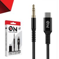 Καλώδιο Ήχου Aux 3.5mm Σε Type-c Μαύρο 1m ON Mobile Accessories 1 Τεμάχιο