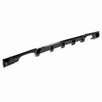 Diffuser Πίσω Προφυλακτήρα Για Bmw 3 F30/F31 11-19 M-Packet Μαύρο Γυαλιστερό Με 2 Διπλές Τρύπες Εξάτμισης Αριστερά & Δεξιά Από Abs Πλαστικό 1 Τεμάχιο