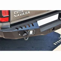 ΟΠΙΣΘΙΟΣ ΠΡΟΦΥΛΑΚΤΗΡΑΣ ΜΑΥΡΟΣ PRO 474BL NISSAN NAVARA D23 NP300 2016+