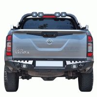 ΟΠΙΣΘΙΟΣ ΠΡΟΦΥΛΑΚΤΗΡΑΣ ΜΑΥΡΟΣ PRO 474BL NISSAN NAVARA D23 NP300 2016+