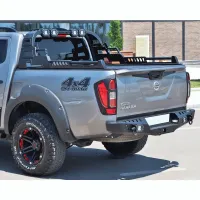 ΟΠΙΣΘΙΟΣ ΠΡΟΦΥΛΑΚΤΗΡΑΣ ΜΑΥΡΟΣ PRO 474BL NISSAN NAVARA D23 NP300 2016+
