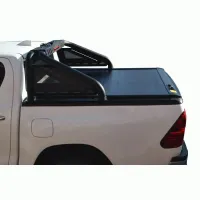 ΚΑΠΑΚΙ ΚΑΡΟΤΣΑΣ ΡΟΛΟ ΑΛΟΥΜΙΝΙΟΥ ΜΕ LED ROLL-BAR ΔΥΟ ΣΚΕΛΩΝ TEK 2 MAX 9080 ROLL+RB 428BL-LED TOYOTA HILUX REVO 2016+ & HILUX 2021+