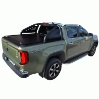 ΚΑΠΑΚΙ ΚΑΡΟΤΣΑΣ ΡΟΛΟ ΑΛΟΥΜΙΝΙΟΥ ΜΕ LED ROLL-BAR ΔΥΟ ΣΚΕΛΩΝ TEK 2 MAX 9080 ROLL+RB 428BL-LED VW AMAROK LIFE/STYLE 2023+