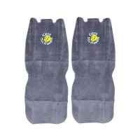 Πλατοκαθίσματα Μπροστινά Πετσέτα Tweety Γκρι 2 Τεμάχια 2712-51