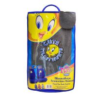 Πλατοκαθίσματα Μπροστινά Πετσέτα Tweety Γκρι 2 Τεμάχια 2712-51