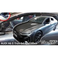 Heko - Ανεμοθράυστες για Audi A6 E-Tron 5 Doors Sportback (έκδοση με κάμερες) 2024+ Σετ Αυτοκινήτου Απο Εύκαμπτο Φιμέ Πλαστικό - 4 τεμ. (ΑΝΕΜ.SET10296)