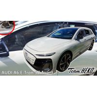 Heko - Ανεμοθράυστες για Audi A6 E-Tron 5 Doors Avant (έκδοση με καθρέπτες) 2024+ Σετ Αυτοκινήτου Απο Εύκαμπτο Φιμέ Πλαστικό - 4 τεμ. (ΑΝΕΜ.SET10298)