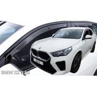Heko - Ανεμοθραύστες για BMW X2 II U10 5 Doors 2023+ Σετ Αυτοκινήτου Απο Εύκαμπτο Φιμέ Πλαστικό - 4 τεμ. (ΑΝΕΜ.SET11011)
