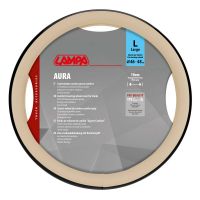 Lampa - Κάλυμμα Τιμονιού Φορτηγού Aura Skeentex Μπεζ Μέγεθος L Ø46–48cm Ultra-Soft, Αντιολισθητικό, Φάρδος 10cm - 1 τεμ. (L9707.6)