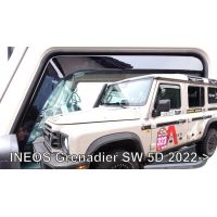 Heko - Ανεμοθραύστες Παραθύρων Για Ineos Grenadier Station Wagon 2022 > 5πορτο υλικό Acrylic Χρώμα Φιμέ - 2 τεμ. (ΑΝΕΜ.10702)