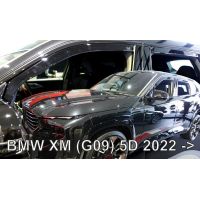 Heko - Ανεμοθραύστες Παραθύρων Για BMW XM (G09) 2022 > 5πορτο υλικό Acrylic Χρώμα Φιμέ - 4 τεμ. (ΑΝΕΜ.SET11004)