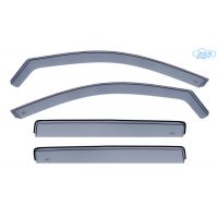 DGA - Ανεμοθραύστες Εμπρός & Πίσω Παραθύρων τύπου Φιμέ για Skoda Elroq 2025> / Enyaq 2021> 5πορτο υλικό Plexiglass - 4 τεμ. (DGA22123FR)