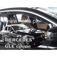 Heko - Ανεμοθραύστες Παραθύρων Για Mercedes Benz GLE-Class Coupe (C292) 2016 > 2019 5πορτο υλικό Acrylic Χρώμα Φιμέ - 2 τεμ. (ΑΝΕΜ.23602)