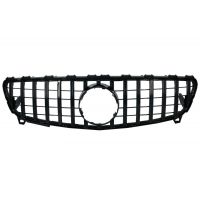 Μάσκα Για Mercedes-Benz A-Class W176 15-18 GT Amg Panamericana Look Μαύρη Γυαλιστερή 1 Τεμάχιο