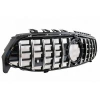 Μάσκα Για Mercedes-Benz CLA-Class C118 / W119 19+ GT Amg Panamericana Look Μαύρη Γυαλιστερή Με Χρώμιο 1 Τεμάχιο