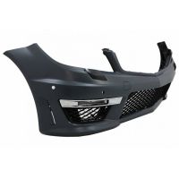 Μπροστινός Προφυλακτήρας Για Mercedes-Benz C-Class W204 07-14 Amg 63 Facelift Look Με DRL