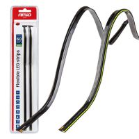 Amio – Ταινία LED COB 12V Πράσινη 2x30cm Flexible Πλαϊνού Φωτισμού για Σήμανση & Εντυπωσιακό Φως – Σετ 2 Τεμ. (04577/AM)