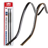 Amio – Ταινία LED COB 12V Πορτοκαλί 2x30cm Flexible Πλαϊνού Φωτισμού για Σήμανση & Εντυπωσιακό Φως – Σετ 2 Τεμ. (04574/AM)