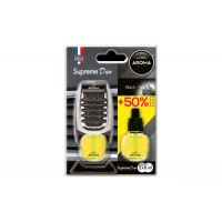 Amio – Αρωματικό Αεραγωγού Aroma Supreme Duo Black +50% για Φρεσκάδα & Καθημερινή Χρήση – 1 Τεμ. (A92259/AM)