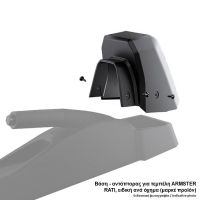 Rati - Βάση / Αντάπτορας Τεμπέλη Ειδική για MG 3 2024 > σε Mαύρο Xρώμα - 1 Τεμ. (V01927/RT)