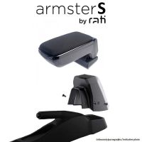 Rati - Ολοκληρωμένος Τεμπέλης Armster S για Dacia Spring 2024 > από Πλαστικό και Ύφασμα σε Μαύρο Χρώμα με Αντάπτορα Τοποθέτησης - 1 Σετ (V01925+V01760)