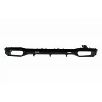 Diffuser Πίσω Προφυλακτήρα Για Mercedes-Benz E-Class W213 16-19 Με Amg Line Προφυλακτήρα Μαύρο Amg 63 Look Με Μαύρες Μπούκες