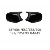 Καπάκια Καθρεφτών Για Bmw 1 E87/E81/E82/E88, 3 E90, E91/ E92, E93 M3/M4 Look Facelift LCI Μοντέλα Μαύρο Γυαλιστερό & Mat 2 Τεμάχια