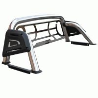 ROLL-BAR ME ΑΨΙΔΑ RB 4051-INOX FORD RANGER T6 2012+, T7 2017+ & T8 2020+