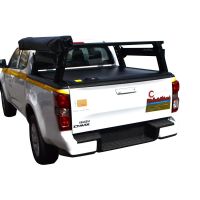 ΚΑΠΑΚΙ ΚΑΡΟΤΣΑΣ ΡΟΛΟ ΑΛΟΥΜΙΝΙΟΥ ΜΕ ROLL-BAR ΣΚΗΝΗΣ ΚΑΙ ΠΟΛΛΑΠΛΩΝ ΕΦΑΡΜΟΓΩΝ ΚΑΙ ΠΛΑΪΝΗ ΤΕΝΤΑ ΣΚΙΑΣΗΣ 270 ΜΟΙΡΕΣ TEK 2 MAX 9080 ROLL+RB 418 TENT+WA03-270-FAST ISUZU D-MAX 2012+&2016+
