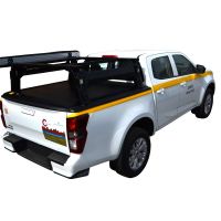 ΚΑΠΑΚΙ ΚΑΡΟΤΣΑΣ ΡΟΛΟ ΑΛΟΥΜΙΝΙΟΥ ΜΕ ROLL-BAR ΣΚΗΝΗΣ ΚΑΙ ΠΟΛΛΑΠΛΩΝ ΕΦΑΡΜΟΓΩΝ ΚΑΙ ΠΛΑΪΝΗ ΤΕΝΤΑ ΣΚΙΑΣΗΣ 270 ΜΟΙΡΕΣ TEK 2 MAX 9080 ROLL+RB 418 TENT+WA03-270-FAST ISUZU D-MAX 2012+&2016+