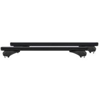 MENABO ΜΠΑΡΕΣ ΑΛΟΥΜΙΝΙΟΥ SONIC BLACK 120 cm ΣΕ ΜΑΥΡΟ ΧΡΩΜΑ ΓΙΑ BMW X1 (U11) 5 doors 2022> ΜΕ FLUSH ή RAISED RAILS - 2 ΤΕΜ. (14680/MB)