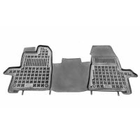 Πατάκια Σκαφάκια 3D Από Λάστιχο TPE Για Ford Transit Custom (2013-2023) / Tourneo Custom (2013-2018) / Transit (2013+) 2 θέσιο Rezaw Plast 1 Τμχ Μαύρα