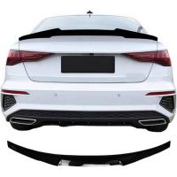 Αεροτομή Πορτ Παγκάζ Για Audi A3 8Y 2021+ Sedan M4 Look Μαύρο Γυαλιστερό Από Abs Πλαστικό