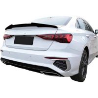 Αεροτομή Πορτ Παγκάζ Για Audi A3 8Y 2021+ Sedan M4 Look Μαύρο Γυαλιστερό Από Abs Πλαστικό