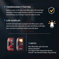 Πισινά Φανάρια Set Για Ford Ranger T9 2022+ Full Led Φιμέ VLand