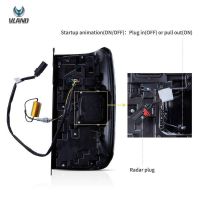 Πισινά Φανάρια Set Για Ford Ranger T9 2022+ Full Led Clear VLand