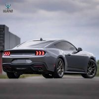 Πισινά Φανάρια Set Για Ford Mustang S650 2024-2026 Full Led Κόκκινο Με Πορτοκαλί Φλας VLand