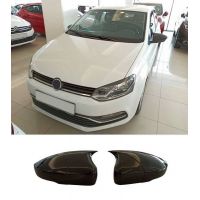 Καπάκια Καθρεφτών Για VW Polo 6R 09-17 M4 Look Μαύρο Γυαλιστερό 2 Τεμάχια