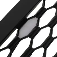 Μάσκα Για Nissan Navara D23 NP300 15-20 Badgeless Μαύρη Ματ Με Led