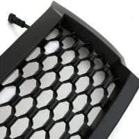Μάσκα Για Nissan Navara D23 NP300 15-20 Badgeless Μαύρη Ματ Με Led