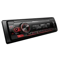 Ράδιο Usb Bluetooth Pioneer Με Αποσπώμενη Πρόσοψη Πλήκτρα Κόκκινου Φωτισμού MVH-S420BT