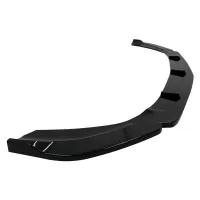 Μπροστινό Spoiler Για Mercedes-Benz A-Class W177 18-23 Hatchback / Sedan Amg Line Γυαλιστερό Μαύρο V2 3 Τεμάχια