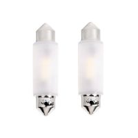 Λάμπες Led Σωληνωτές 41mm M-TECH Premium LB363W - C5W, 12V 2xSMD2835, CANBUS, White