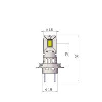 Λάμπες Led H7 M-Tech LSPROS7 12volt 42watt Smart Pro Series 6000k 2 Τεμάχια