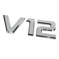Lampa ΑΥΤΟΚΟΛΛΗΤΟ ΜΕΤΑΛΛΙΚΟ 3D ΣΗΜΑ V12