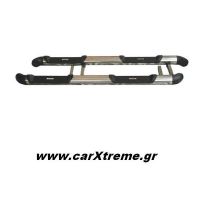 Σκαλοπάτια με διπλό πάτημα 206 Inox TOYOTA HI LUX 1997>'02/'05