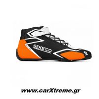 Sparco K-Skid Αγωνιστικά Παπούτσια Kart 001277NRAF Μαύρο/Πορτοκαλί