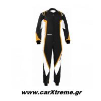 Sparco Φόρμα Kart Kerb Youth 002341BNBAF Μαύρο/Πορτοκαλί