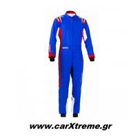 Sparco Φόρμα Kart Thunder 002342AZRS Μπλε/Κόκκινο