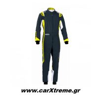 Sparco Φόρμα Kart Thunder Youth 002342BGSGF Γκρι/Κίτρινο